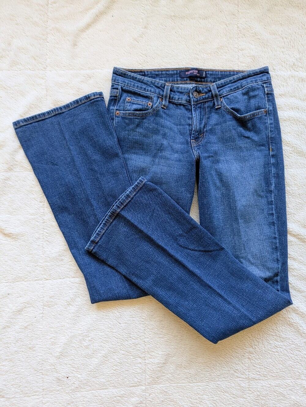 Levis 518 Superlow Bootcut Leg Jeans